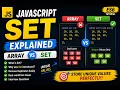 JavaScript Set Explained Completely Array vs Set ES6 Tutorial