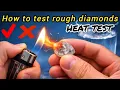 Testing Rough Diamonds at Home Heat Water Diamond Test Explained