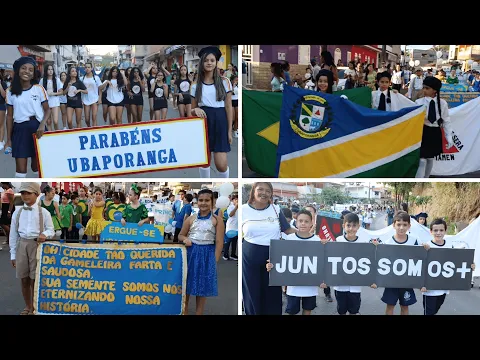 Download MP3 Desfile Civíco Escolar do 32º Aniversário de Ubaporanga - 2024