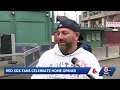 Sox fans excited for home opener at Boston s Fenway Park