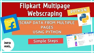 Multiple Pages Webscraping from Python Scrap Flipkart Multiple Pages data Using Python Infoanil