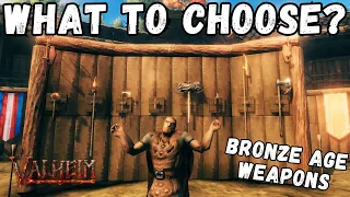 Melee Weapon Types in Valheim Bronze Age