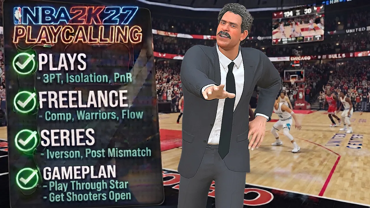 How To Call Plays, Freelance, Series & More ! | Complete Playcalling Tutorial | NBA 2K27: video thumbnail