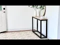 25 Console Table Build with Free Plans