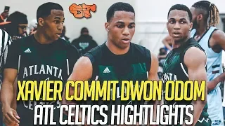 XAVIER COMMIT DWON ODOM ATLANTA CELTICS HIGHLIGHTS