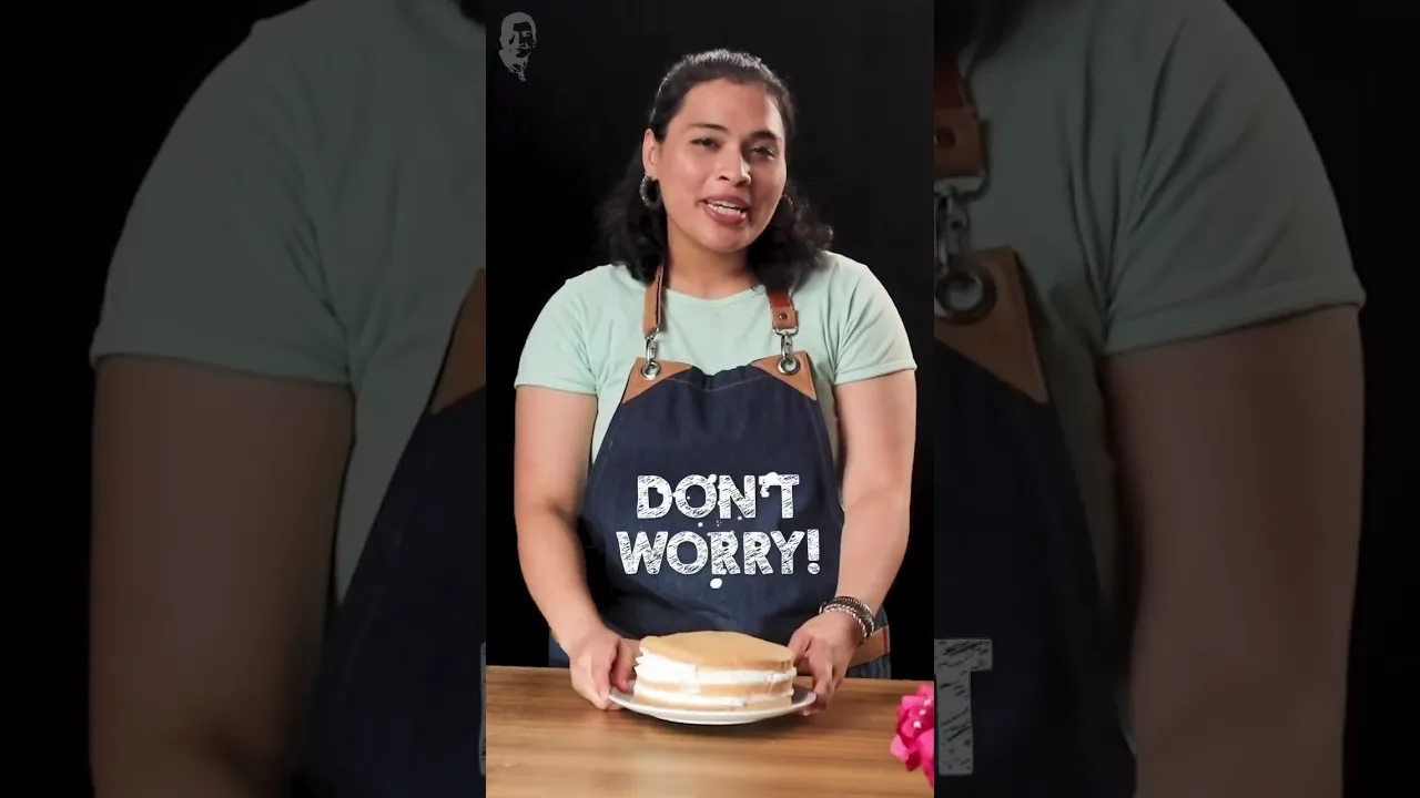 Chef Pallavi shares how to perfectly layer a cake.. #tipoftheday #hackoftheday #shorts #ytshorts