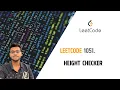 1051 Height Checker Leetcode solution