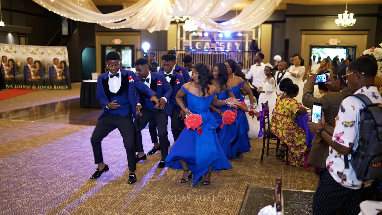 Best Congolese Wedding Entrance Dance - ONCTION (EPAKWA) Jonas and Dina Wedding