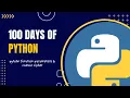 Ceaser Cipher 100 days of Python day 8