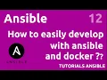 How to easily develop ansible code with docker - 12
