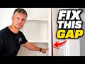 Uneven Wall How to Scribe a Cabinet PERFECTLY
