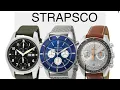 StrapsCo Watch Bands Review - Dassari Leather Watch Bands Rubber Watch Bands
