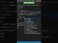shake animation on invalid input using HTML and CSS