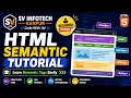 HTML TUTORIAL SEMANTIC HTML PART 01-CONCEPT
