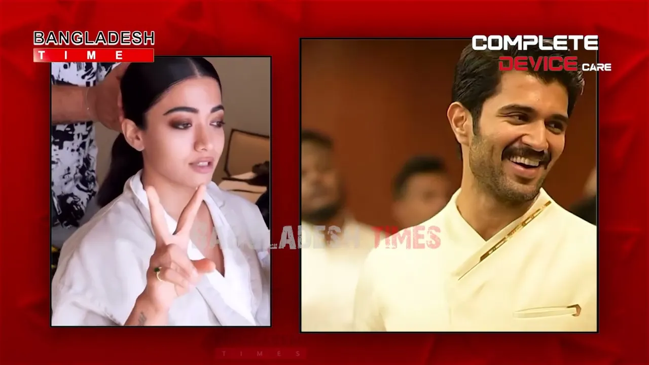 দ্য গার্লফ্রেন্ড প্রচারে ব্যস্ত রাশমিকা