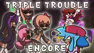 Festival Encore My Version Triple Trouble Encore But Dokis Exe Sing It FNF COVER 
