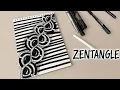 You Won t Believe This Zentangle Pattern Satisfying Zentangle Art