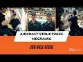 What does an aircraft structures mechanic at Boeing do