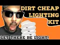 Cheap Umbrella lights My Ebay 3 point lighting review