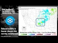 Snow Showers Today and Increasing Temps this Weekend