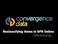 DFRU - Reclassifying Items in DFR Online