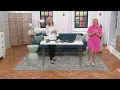 Clarks Collection Leather Slide Sandals - Laurieann Cove on QVC