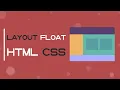 html css projects for beginners - layout design with float