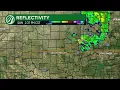 LIVE RADAR UPDATE Severe Storm in Tulsa More Hailers Later Today