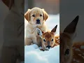 Download Lagu Wounded and alone… yet he chose to save the one who cried. 🐶 | The Pain of Snowfall. #puppy #short