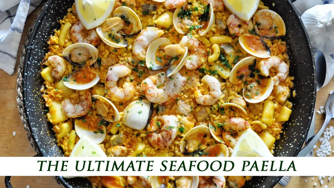 How to Make a SEAFOOD LOVERS Spanish Paella
