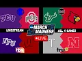 High Point vs Wisconsin TCU vs Ohio State USF vs Louisville MARCH MADNESS LIVESTREAM