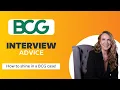 BCG Interview How To Shine