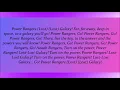 Download Lagu Power Rangers Lost Galaxy Theme Song Lyrics