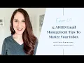 AD Email Management Tips To Master Your Inbox 237 I m Busy Being Awesome podcast