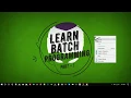 Learn Batch Programming Notepad Tricks Basics of Batch - Part I