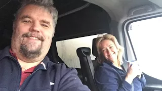 Just about to board in Venice – Carl and Jenny