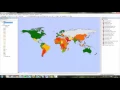 Point-in-polygon overlay