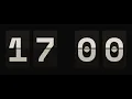 17 Minute Flip Clock Timer - Countdown Timer GENTLE ALARM NO MUSIC MINIMAL