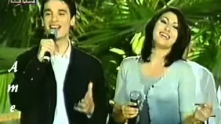 انت حبيب عيوني   هادي خليل ومايا نصري دندنها