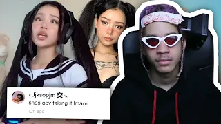 Bella Poarch Fakes Personality For TikTok Clout lol...