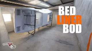 I used truck bed liner on a classic 70's wedge