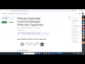 Firebase Essentials Firestore Database Write with TypeScript Lab Solution Google Arcade 2025