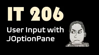 User Input with JOptionPane