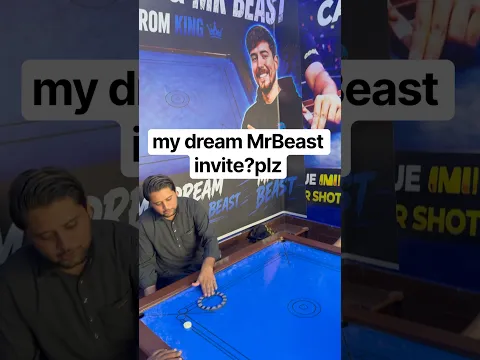 my dream MrBeast invite Carom Board world famous my #mrbeast #carrom #shorts