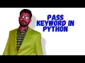 How to use pass keyword in python with example Learn basic tutorial