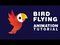 After Effects Tutorial - Bird Flying Animation Tutorial