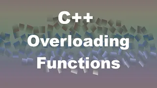 Beginner C Episode 07 - Overloading Functions