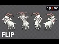 Flipping 2D animation in Spine