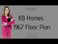 KB Homes 1967 Floor Plan