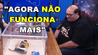 SERJÃO QUEBROU O ROBÔ DO RATO BORRACHUDO - CORTES CIÊNCIA SEM FIM